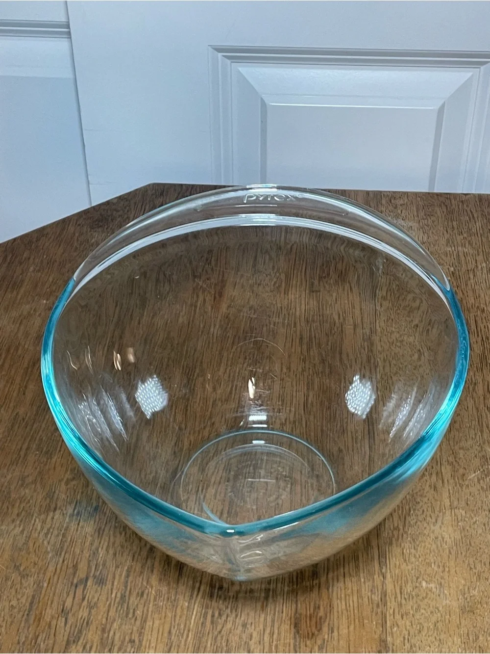 Pyrex Clear Glass 2.5 Qt Mixing Bowl #325 Made in USA